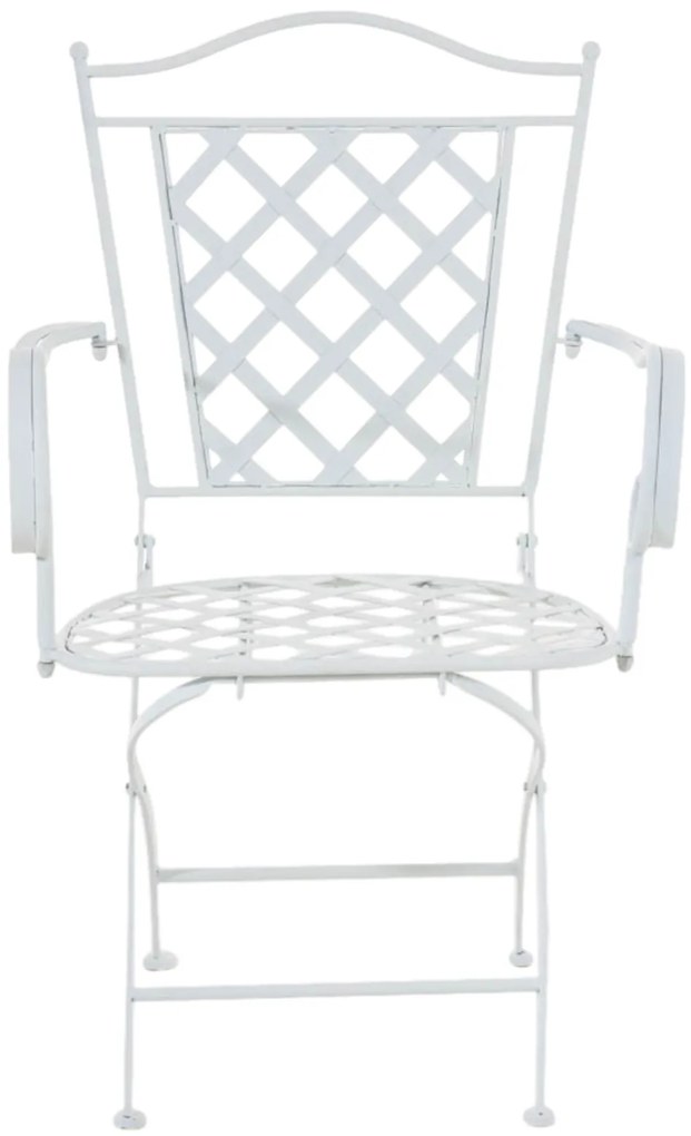 Kovová stolička Adara (SET 2 ks) - Biela