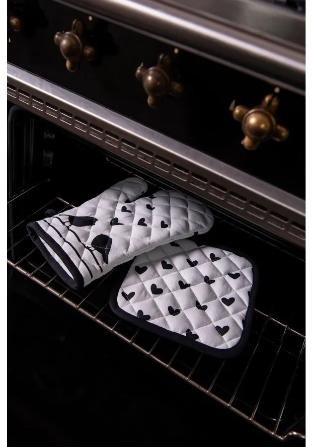 Detská chňapka - rukavice s vtáčikmi Love Birds - 12*21 cm