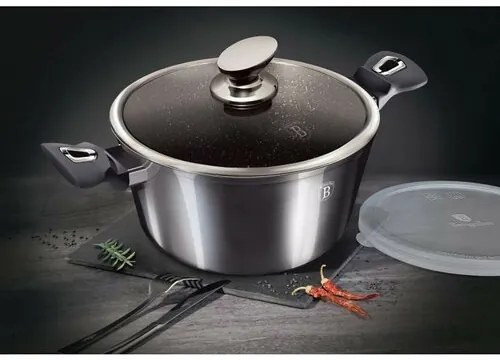 Berlinger Haus Kastról Shiny Black Collection, 28 cm