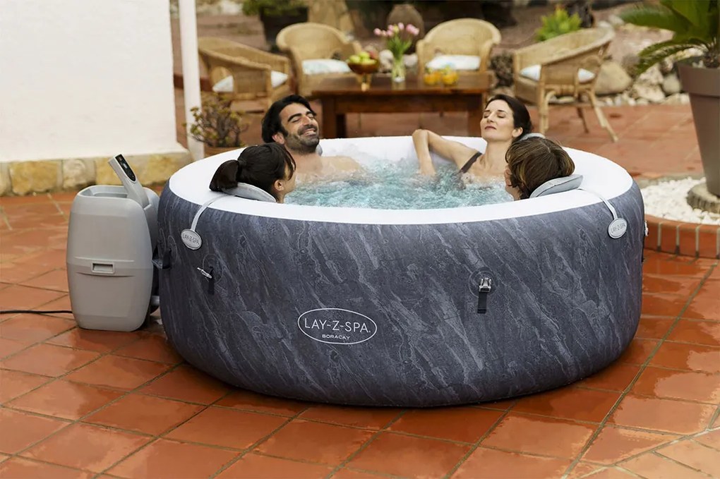 BESTWAY Lay-Z-Spa Boracay AirJet Vírivka, 180 x 66 cm, 2-4 osoby 60175
