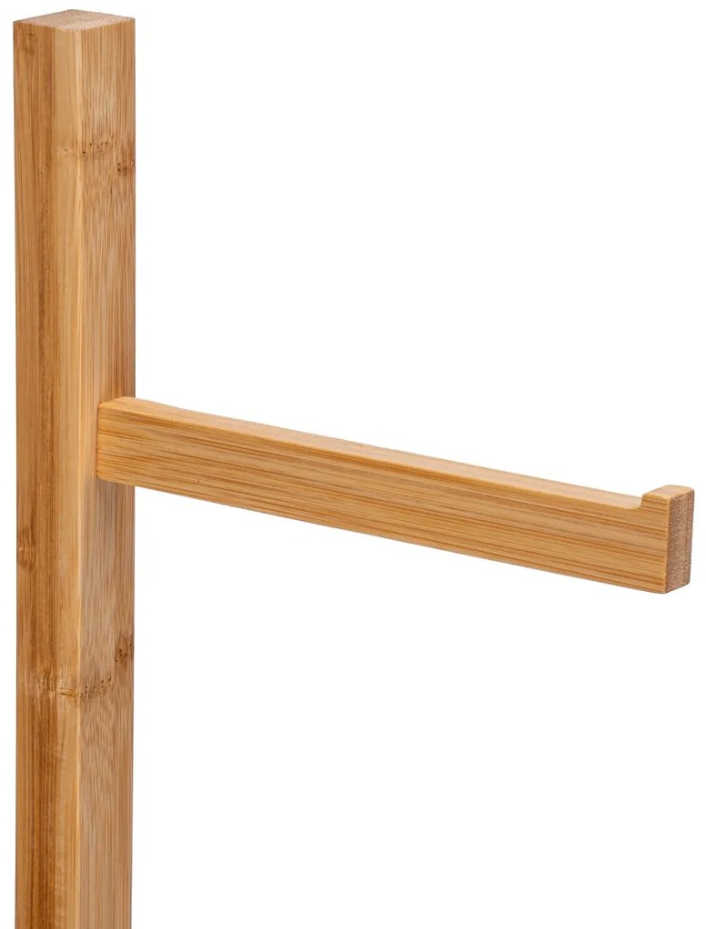 Bambusový stojan na toaletní papír KEFASA hnědý