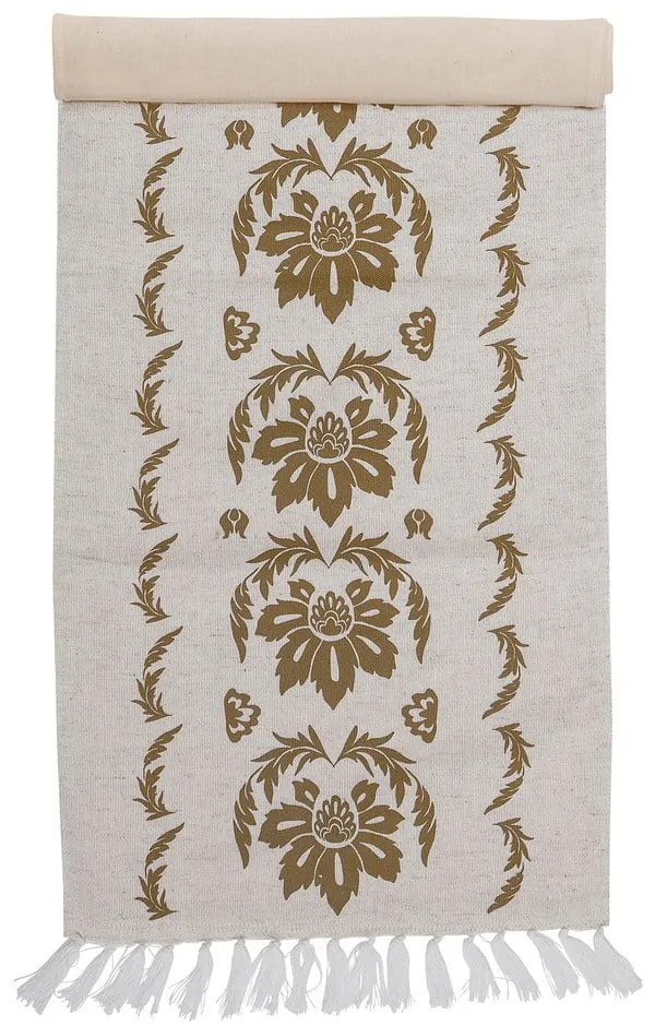 Behúň na stôl s prímesou ľanu 35x175 cm Laica – Bloomingville