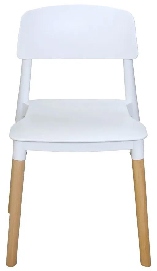 IDEA nábytok Jedálenská stolička GAMA biela