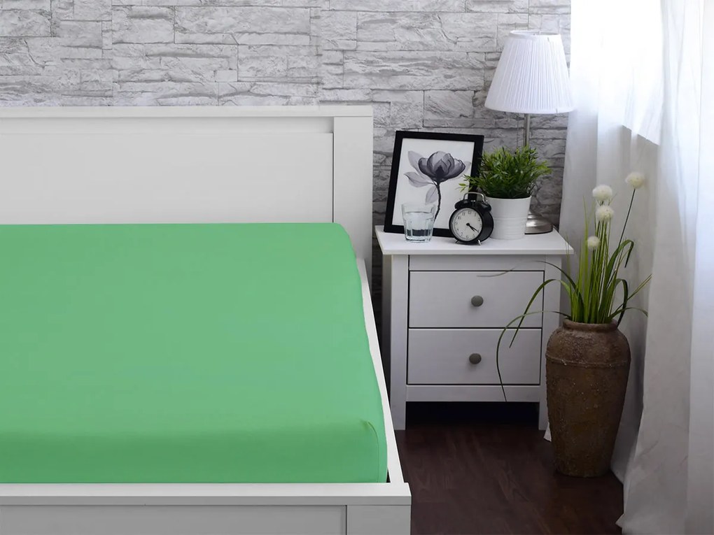 XPOSE® Jersey plachta Exclusive - letná zelená 200x200 cm