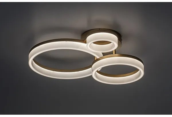 Rabalux 71383 - LED Stropné svietidlo AMILIA LED/24W/230V 3000/4000/6500K zlatá