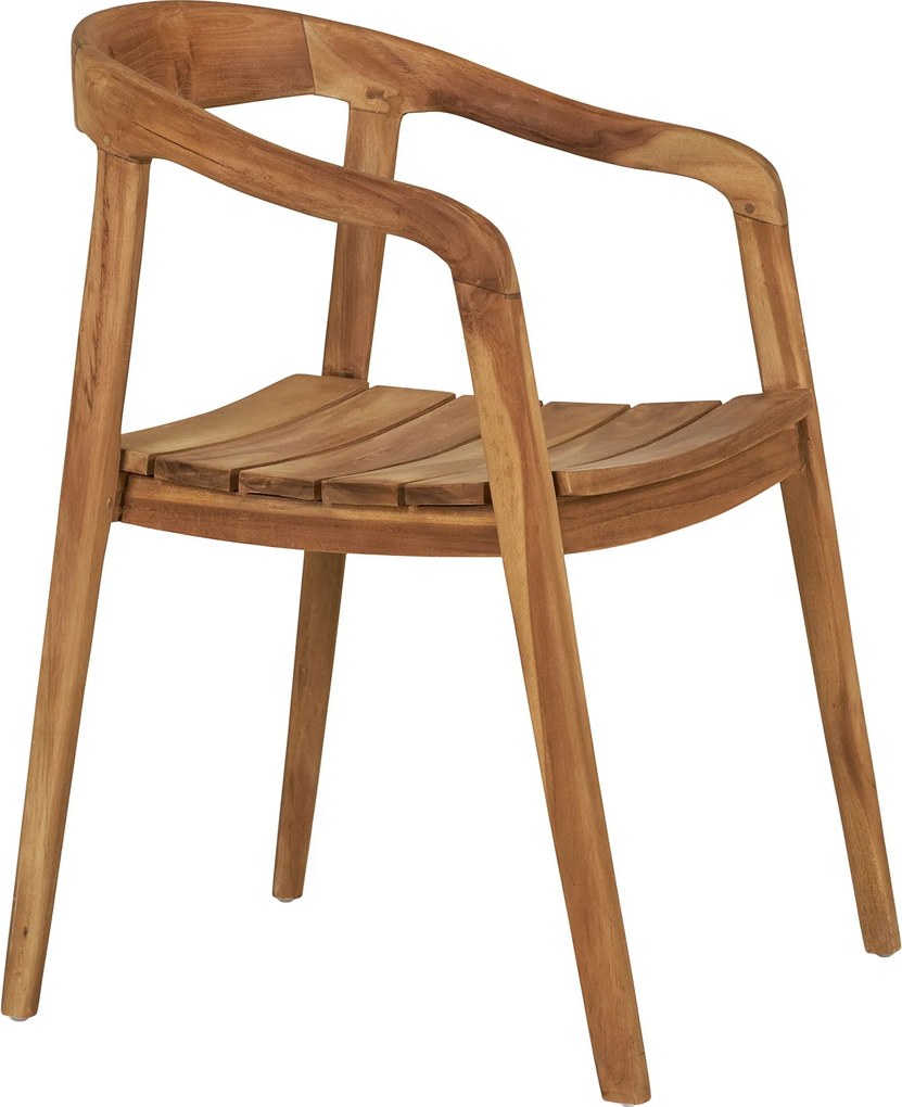 Záhradná stolička Ouloriaora (prírodná). Akcia -10%. Vlastná spoľahlivá doprava až k Vám domov. 1146774