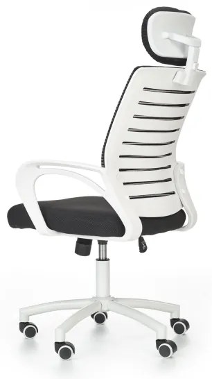 Kancelárska stolička MIRI čierna/biela