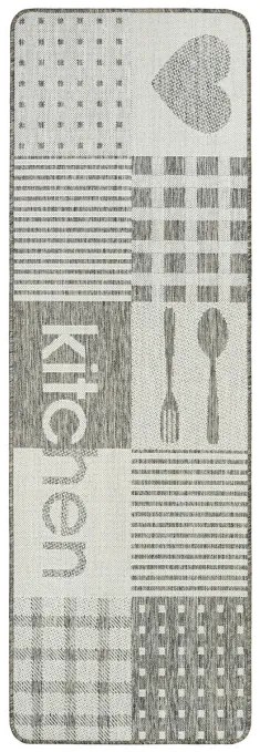 Koberec / Behúň FLEX 19053/P19 béžový / krémový