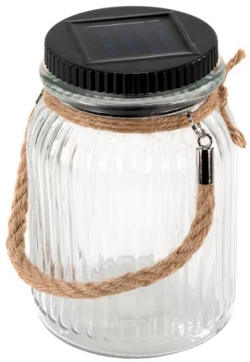 Solárne svetlo, 3 LED, plastové, teplá biela