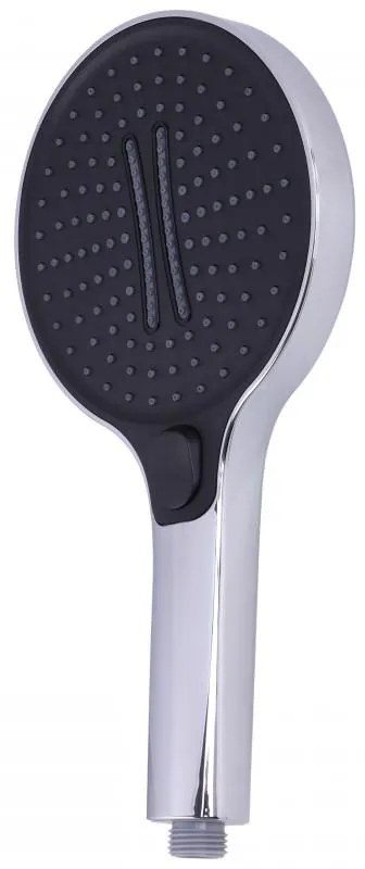 Erga Zumba, 3-funkčná ručná sprchová hlavica, chróm, ERG-YKA-BP.ZUMBA-CHR