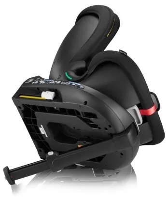 Lionelo - Autosedačka s otočnou základňou NAVY i-Size 40-150 cm čierna/červená