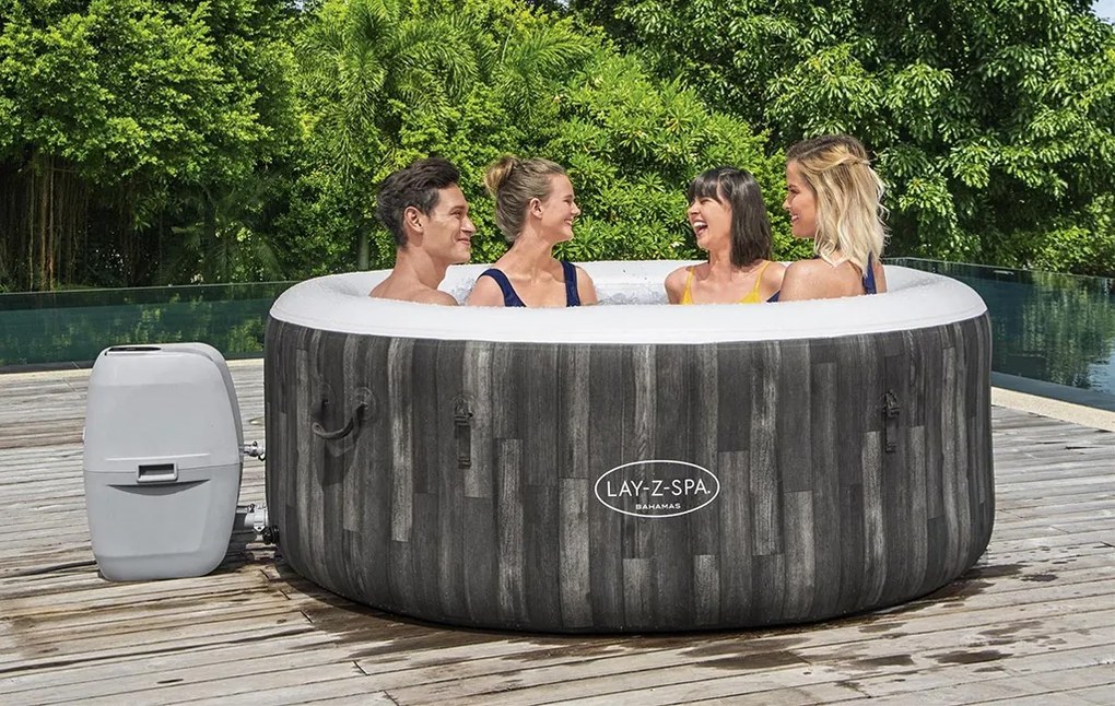 BESTWAY Lay-Z-Spa Bahamas AirJet Vírivka, 180 x 66 cm, 2-4 osoby 60005