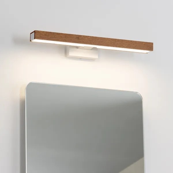 Brilagi- LED Kúpeľňové osvetlenie zrkadla WOODY MIRROR LED/8W/230V IP44 dub/biela
