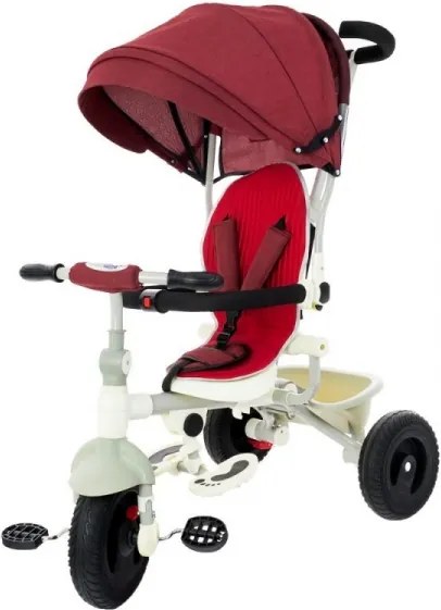 EURO BABY Dětská tříkolka Euro Baby - červená