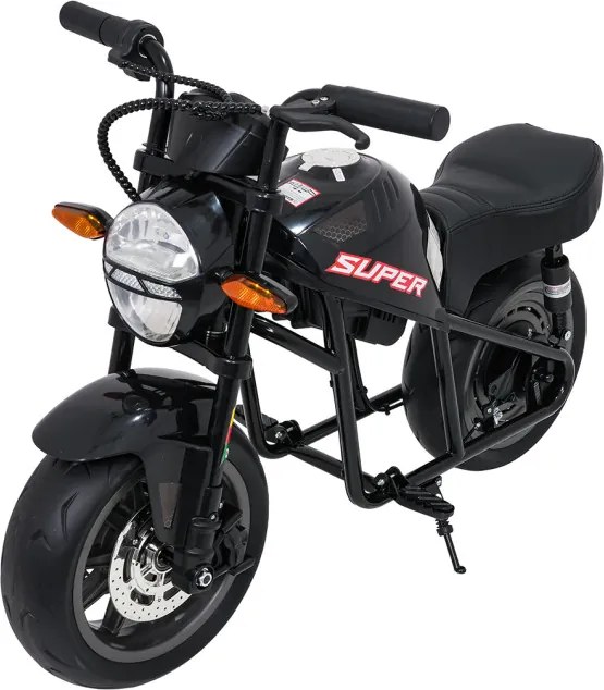 Elektrická motorka SUPERMOTO čierna