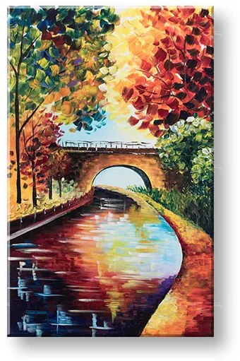 Obraz na plátne KRAJINA 75x120 cm