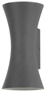 Brilagi - LED vonkajšie nástenné svietidlo BICON LED/10W/230V antracit IP44