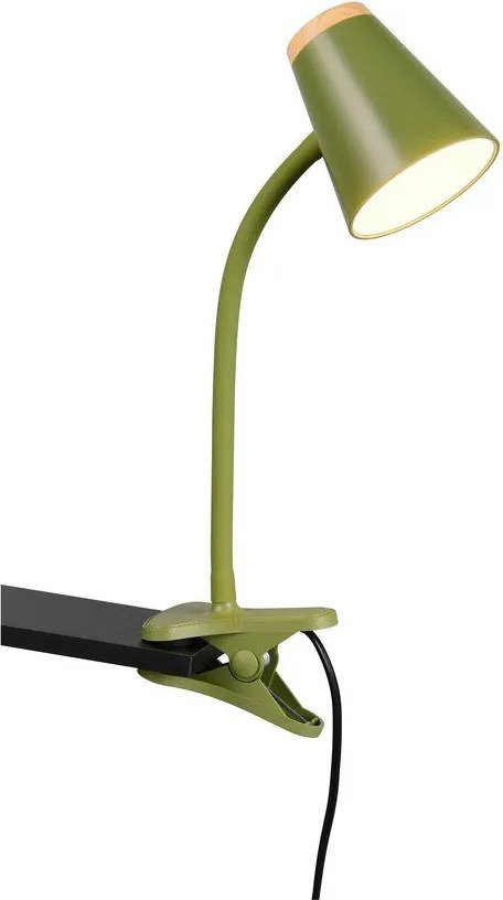 Zelená detská lampička Pongo – Reality