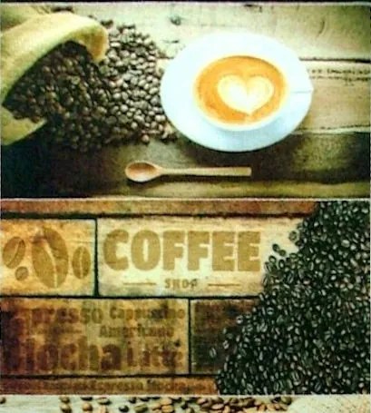 Protišmykový behúň COFFEE 2 HD