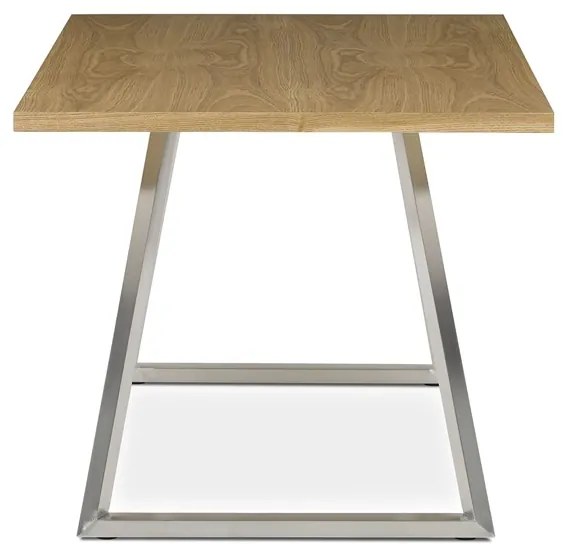 Autronic BONTEC Jedálenský stôl 160x90cm, dyha, dub, HT-W1515 OAK Farba: Prírodné