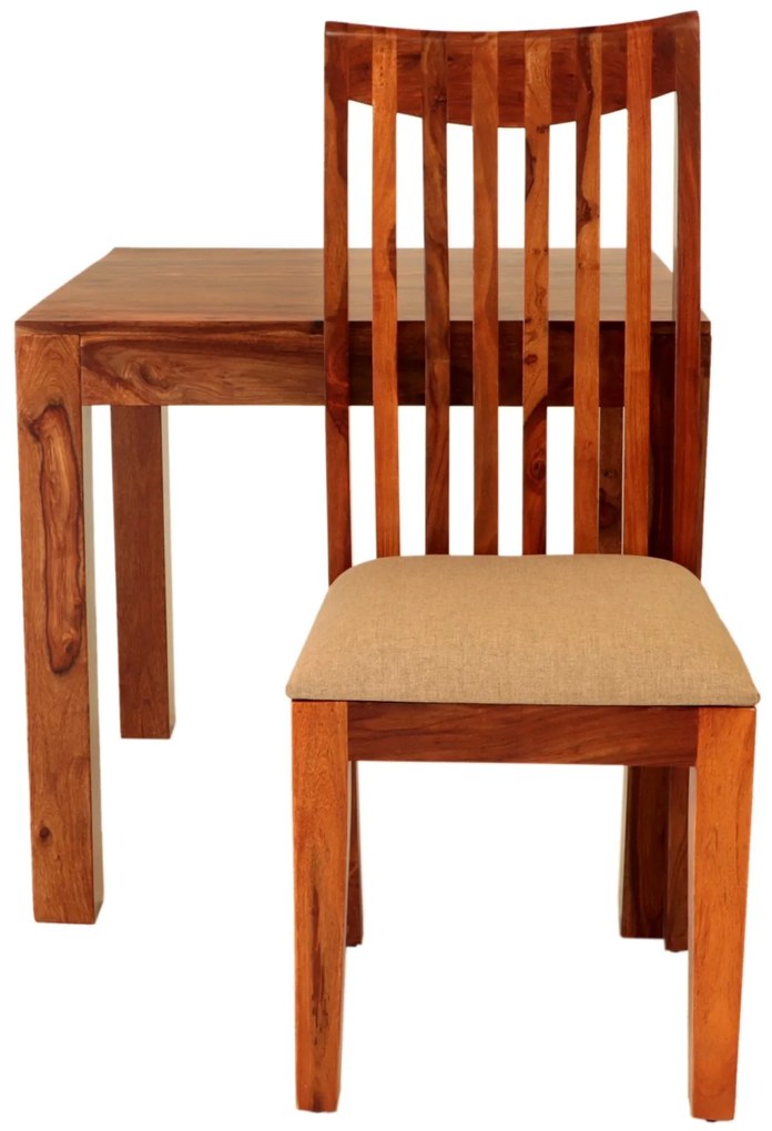 furniture-nabytek.cz - Jedálenský set pre 4 osoby Gani z indického masívu palisander