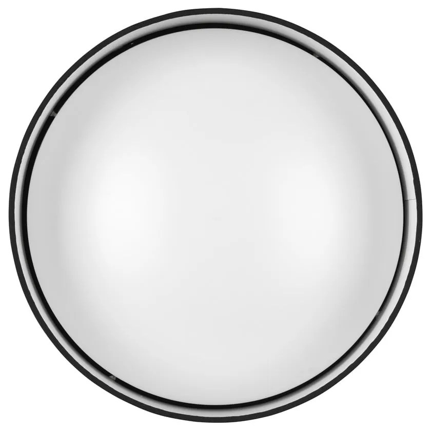 Čierne LED stropné svietidlo ø 30 cm Locarno – Trio