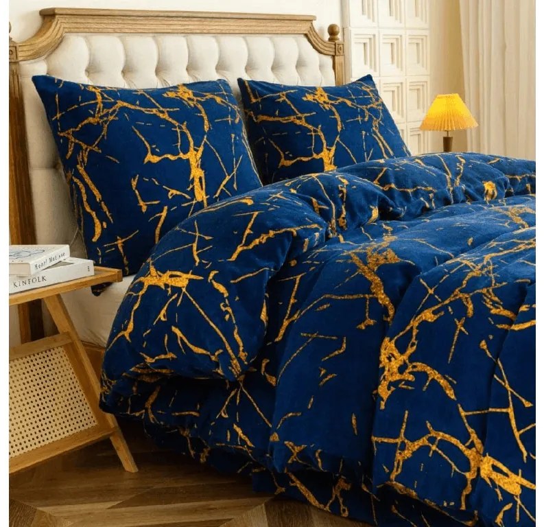 Obliečky mikroplyš AXIS modré Rozmer obliečky: 70 x 80 cm | 140 x 200 cm