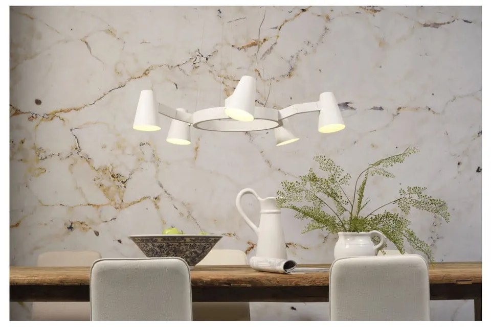 Sivé závesné svietidlo Biarritz – it's about RoMi