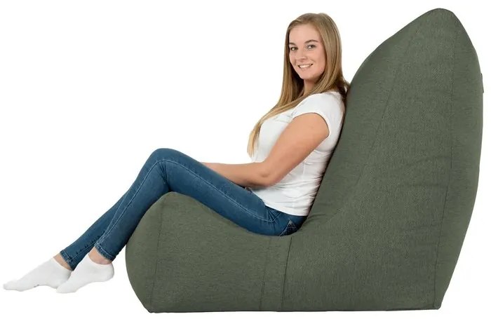 Sedací vak Distinto Balance Recycling Farba: Granátový