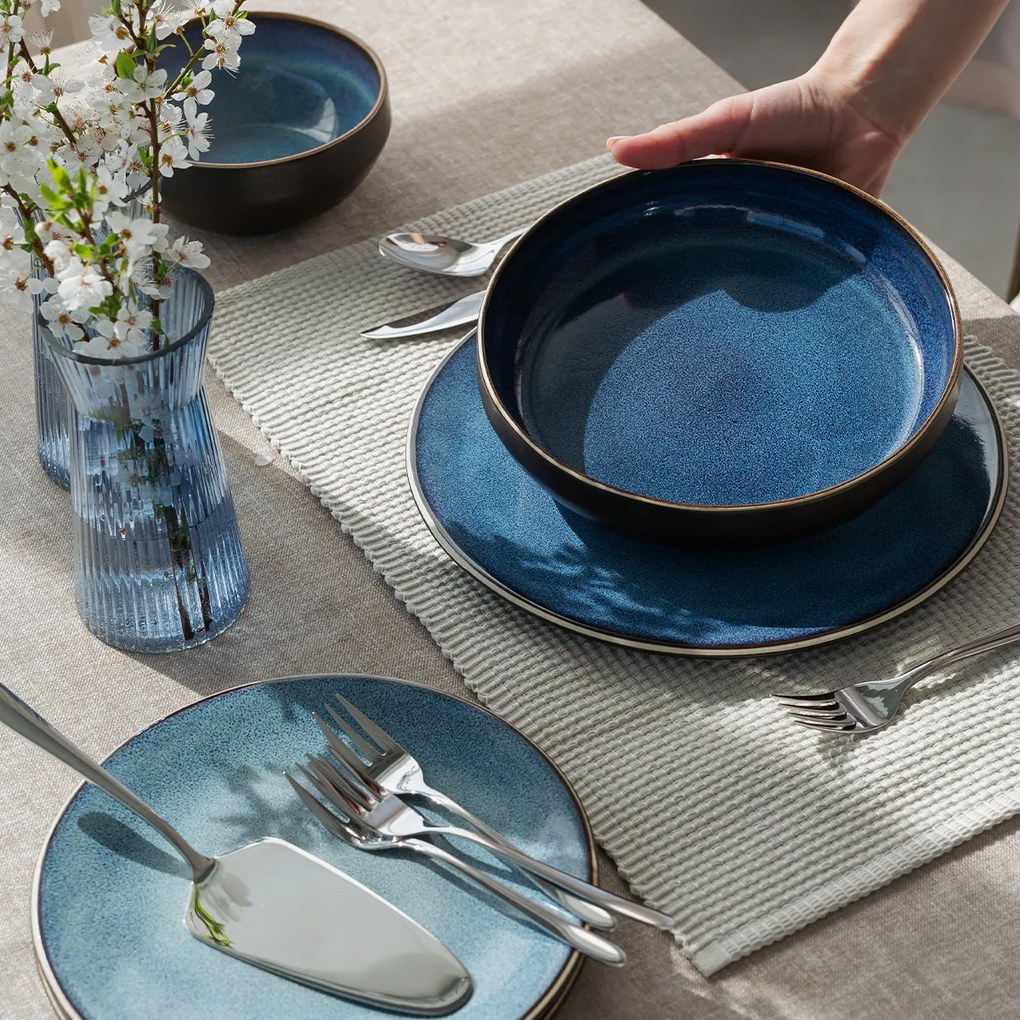 Tanier hlboký U-Coupe 22 cm - Gaya Elements Night Terra - 493102