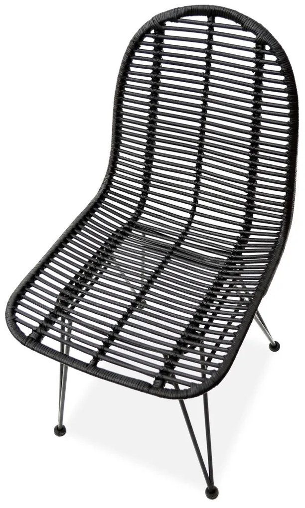 Jedálenská stolička INDUSTRY K337 čierna