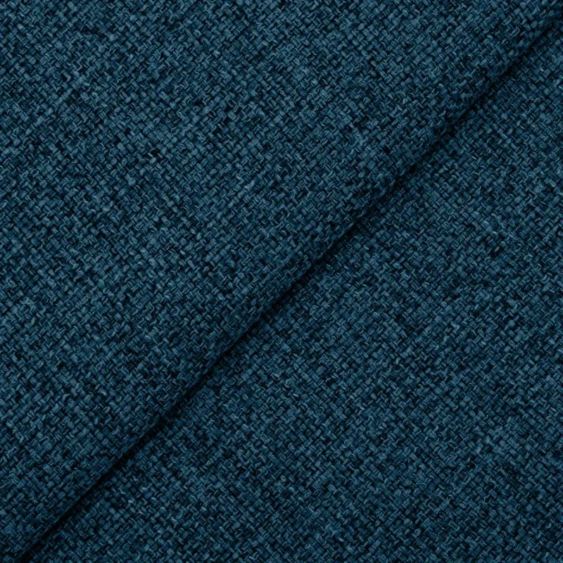 Rohová sedacia súprava na každodenné spanie TAVOLA rozkladacia, tm. modrá (penelope 27), 140