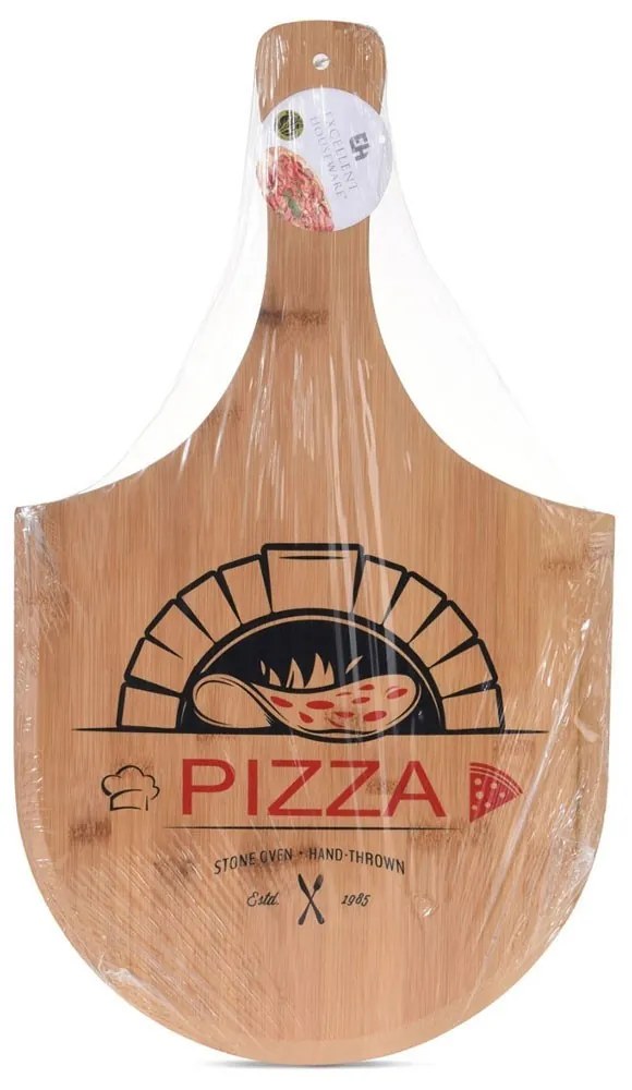 DekorStyle Bambusová doska na pizzu Stone Oven