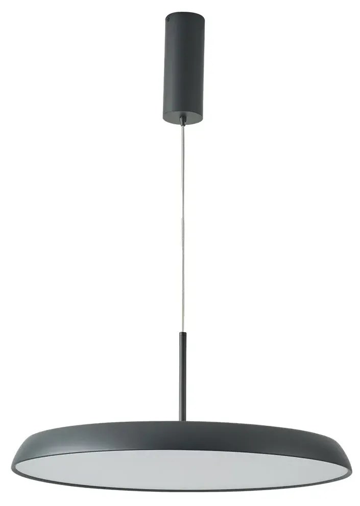 Minimalistický stmievateľný luster Clara 60 čierna
