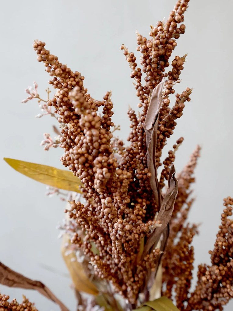 Chic Antique Dekoratívne umelé kvety Seed Capsules Mocca 93 cm