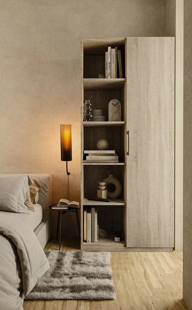 Knižnica AGAV dub sonoma