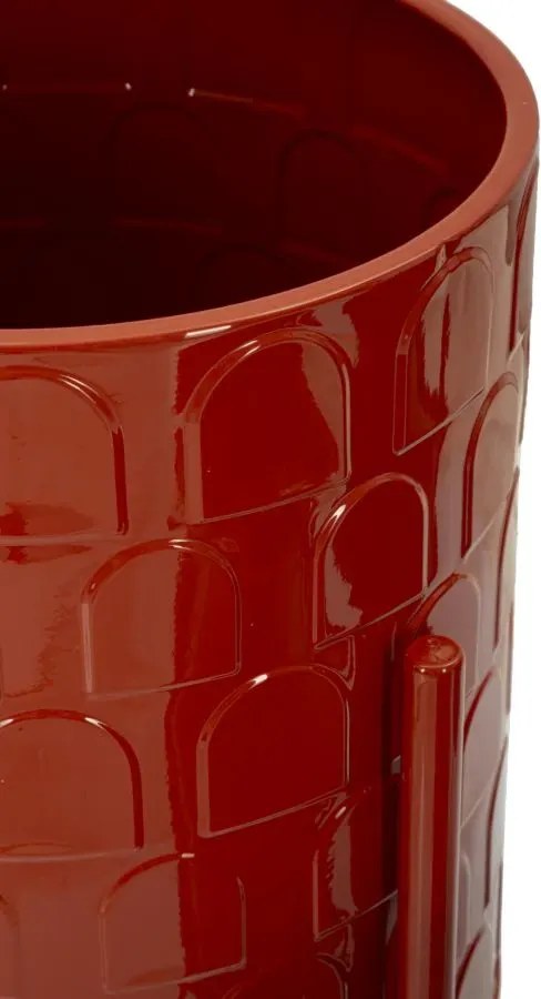 Sada 3 ks stojanů na květiny Archy červená