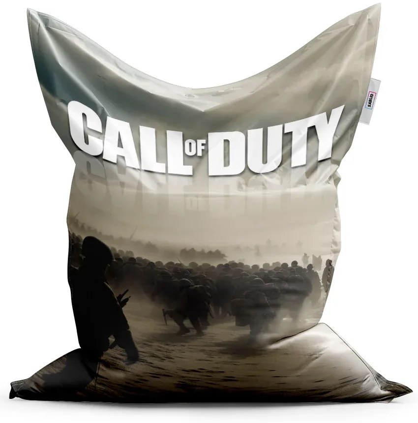 Sablio Sedací vak Classic Call of Duty Normandia - 150x100 cm