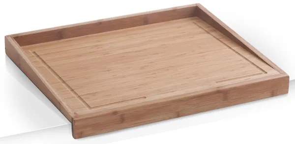 Zeller Present Krájacia doska, valček, bambusová so zarážkou, 50x40