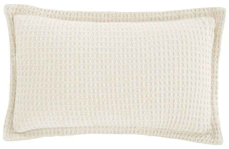 Bavlnený dekoračný vankúš 30x50 cm Jaipur Chunky Waffle – Pineapple Elephant