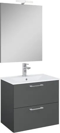 Ceramia Lea kúpeľňová zostava s umývadlom 61,5x55x41,7 cm antracit LEASET60A