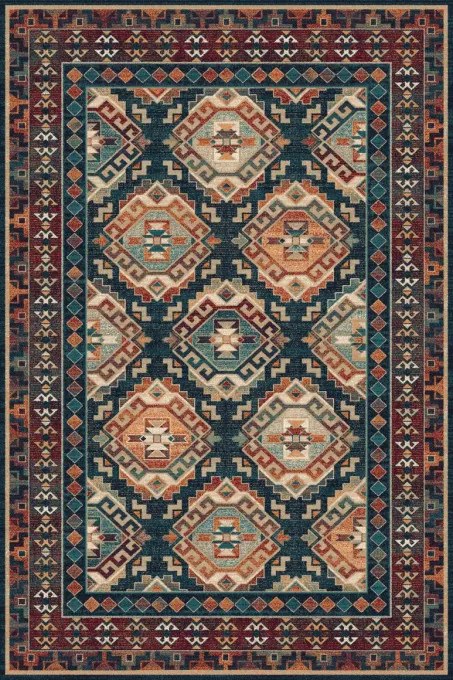 Koberec Agnella Regius Tribe smaragdový