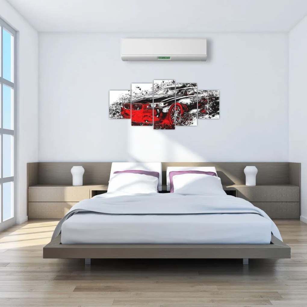 Obraz automobilu - moderný obraz