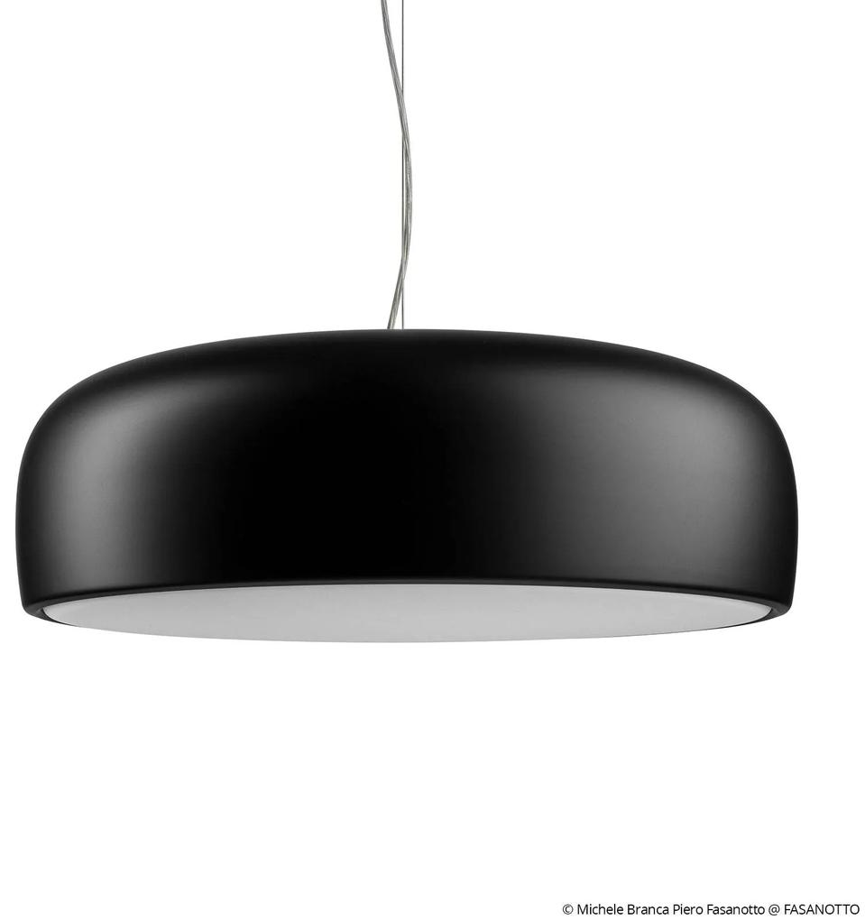 FLOS Smithfield S LED závesná lampa, čierna matná