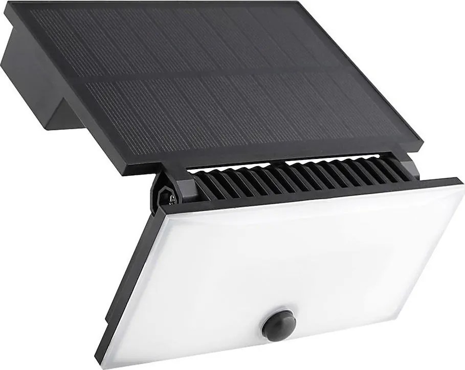 LED reflektor so senzorom a solárnym panelom FUJI LED/8W/3,7V 2000 mAh IP44