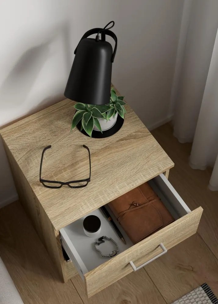 Nočný stolík GARBO, dub sonoma