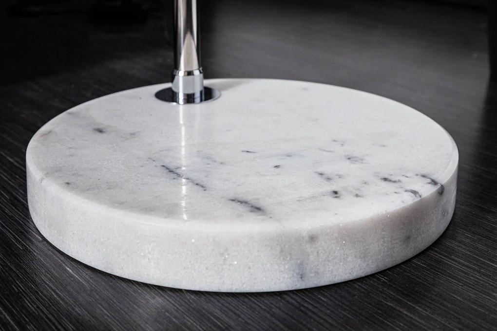 Stojacia lampa Big Bow biela 175-205cm