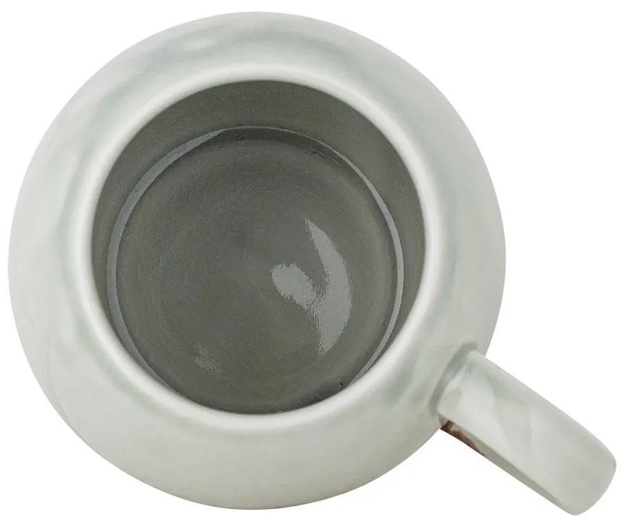 Hnedý/krémový hrnček z kameniny 410 ml Paula – Bloomingville