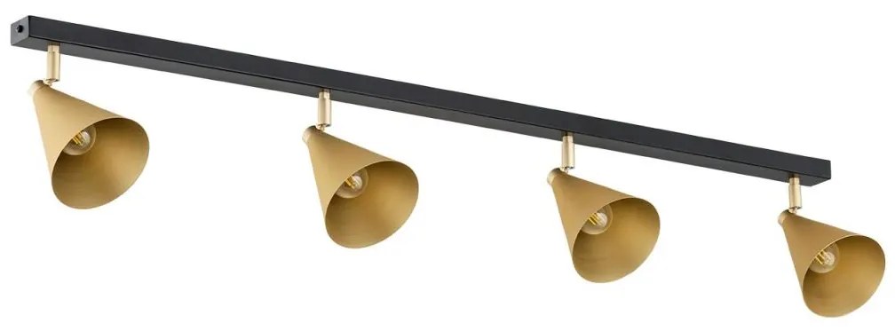 Argon 1807 - Bodové svietidlo LUCINDA 4xE14/7W/230V zlatá
