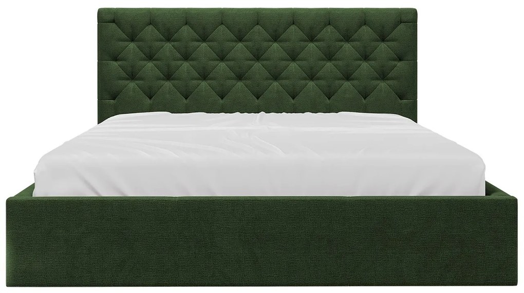 Čalúnená manželská posteľ Zravton, Dostupné poťahy: Breeze 11, Rozmer postele: 180x200